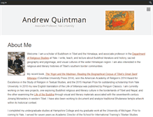 Tablet Screenshot of andrewquintman.com